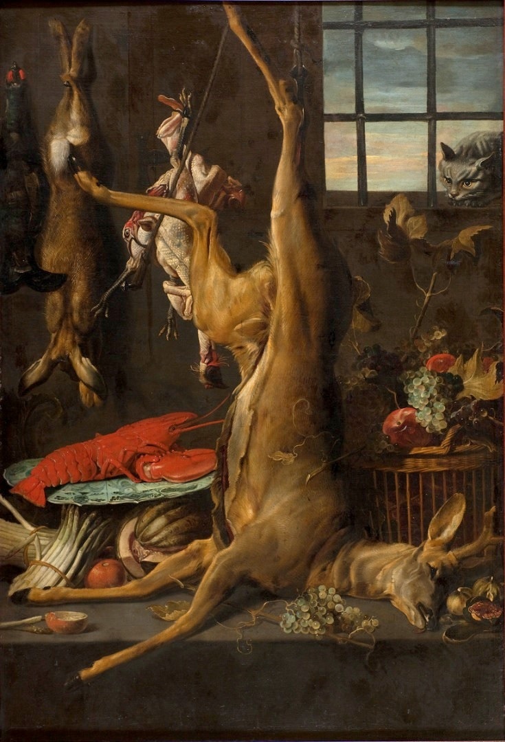 Frans Snyders, Still Life with a roe deer c 1593-1657
