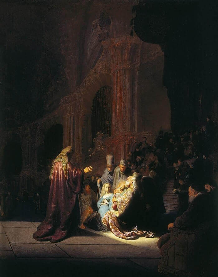 Presentation of Jesus in the Temple, Rembrandt 1631