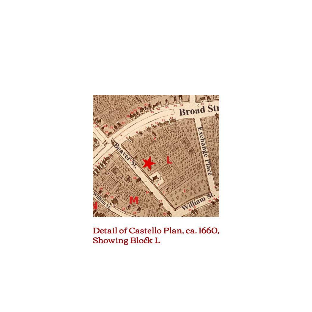 Peter Stuyvesant Deed For Part of Manhattan (now Financial District) 1654