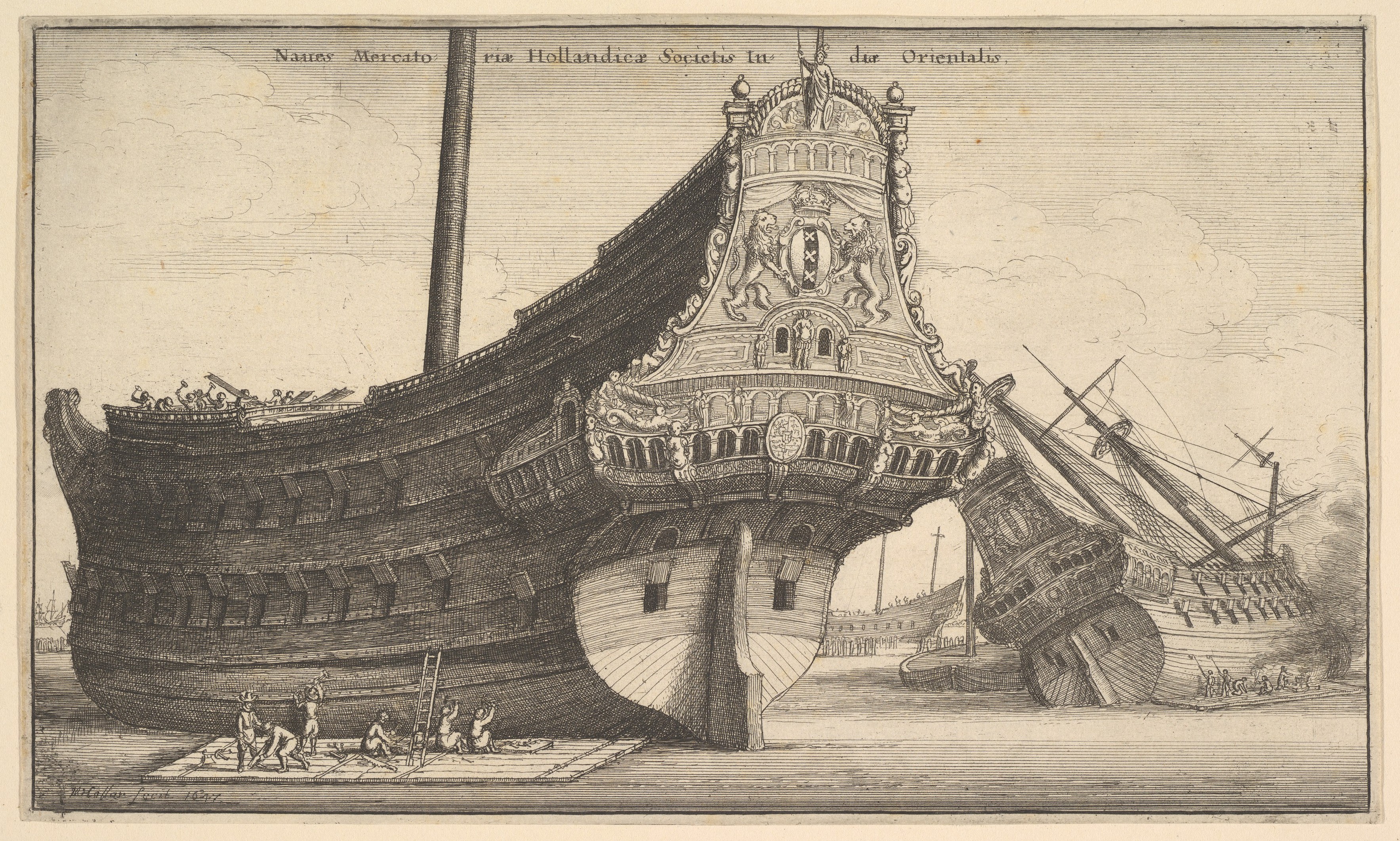 Met Museum Dutch East Indiaman Hollar 1647
