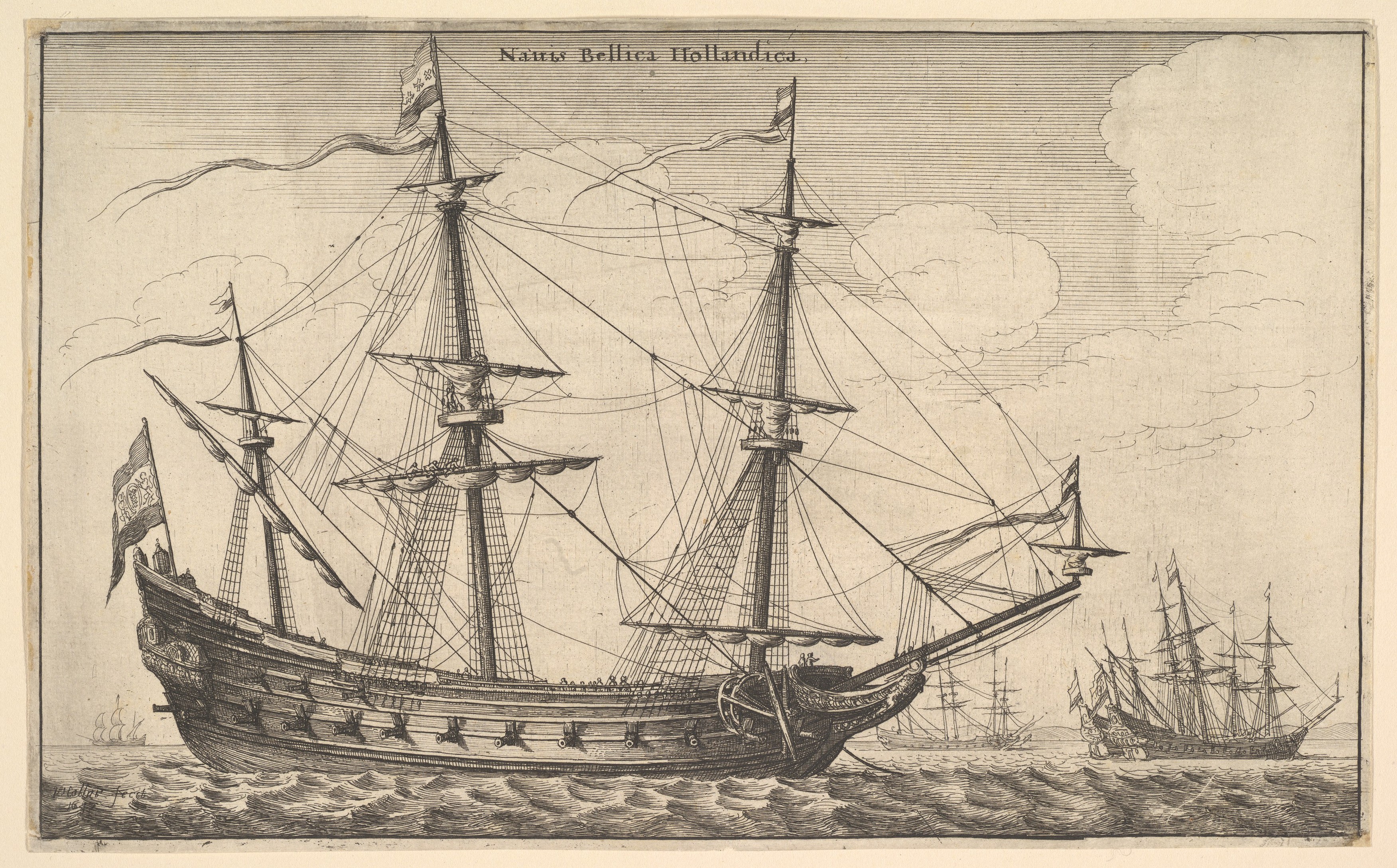 Met Museum Dutch Warship 1647