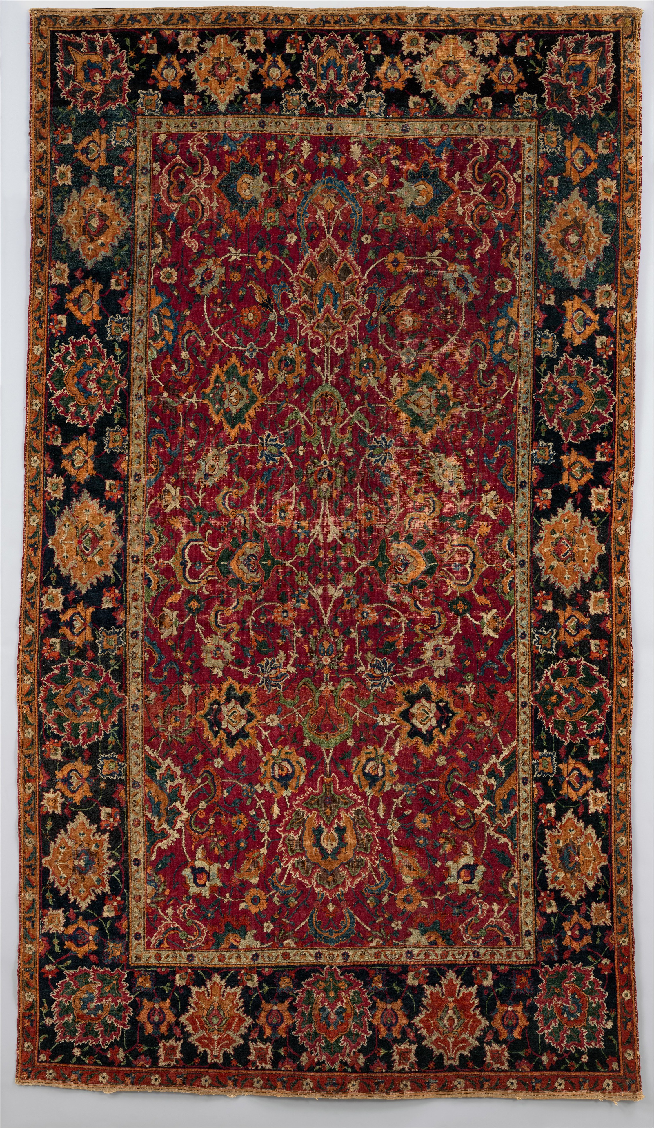 Met Museum Persian Carpet 17thCentury