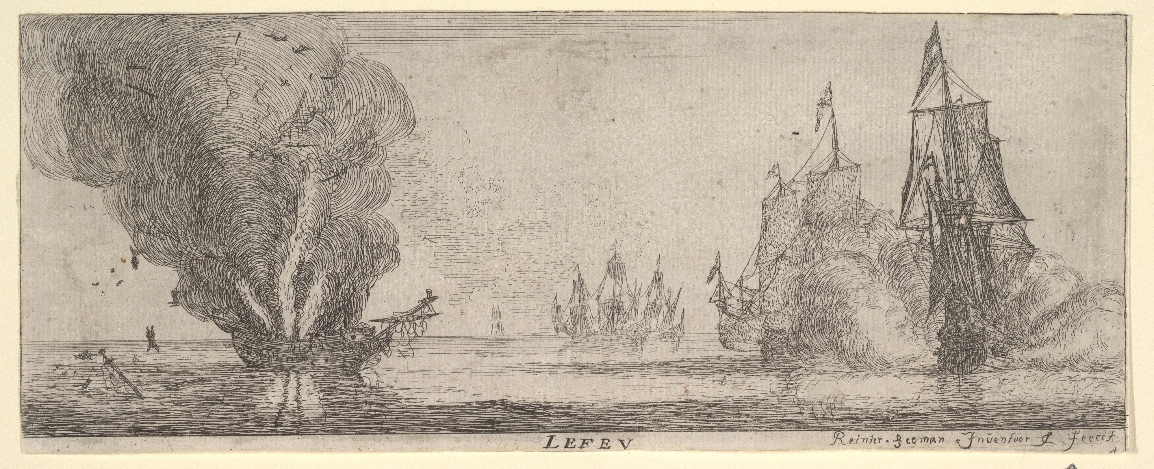 Metropolitan Museum of Art   Reiner Zeeman  Ship on Fire