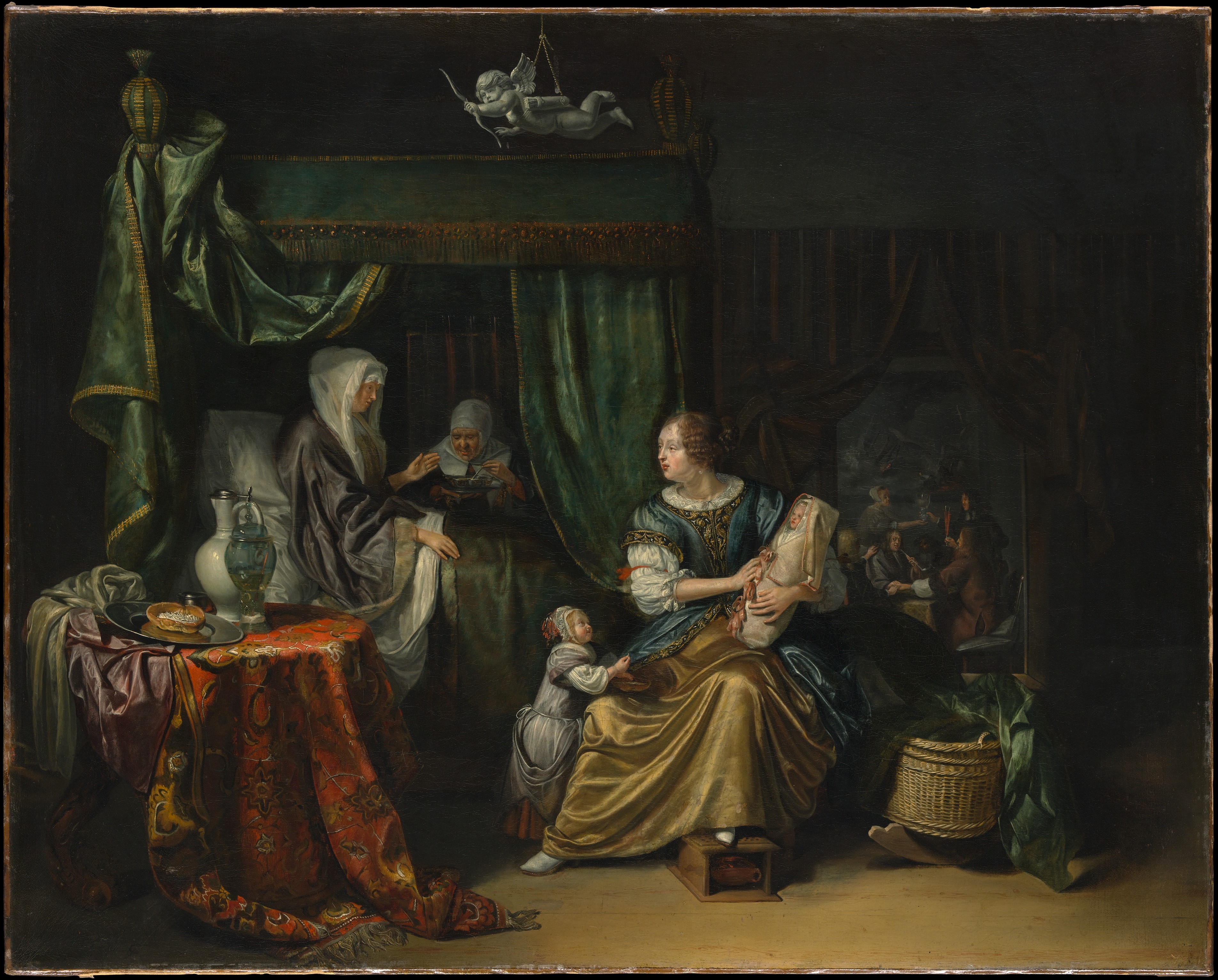 Met Museum The Newborn Baby 1675