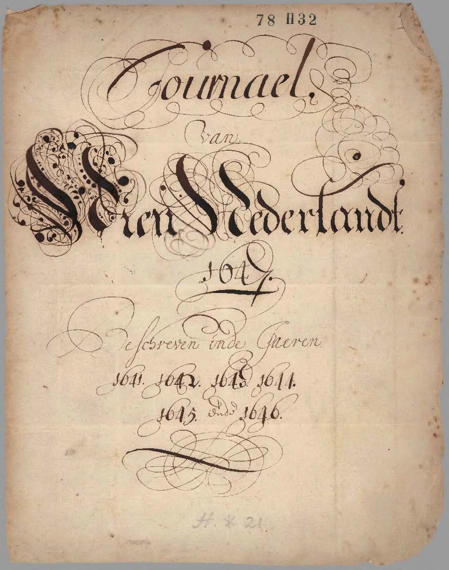 Journal of New Netherland